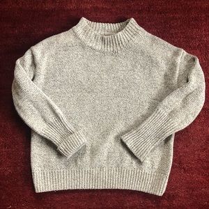 Mockneck Knit Sweater